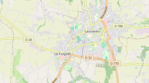 Carte de localisation de l'évènement