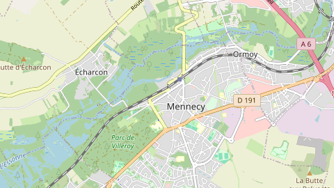 Carte de localisation de l'évènement