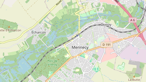 Carte de localisation de l'évènement