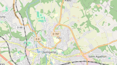 Carte de localisation de l'évènement