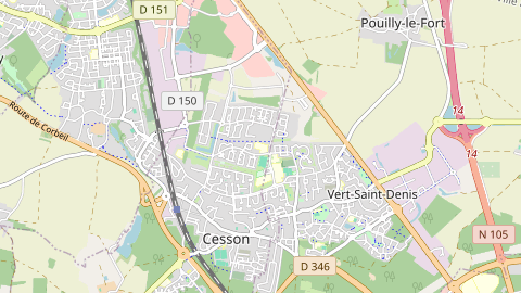 Carte de localisation de l'évènement