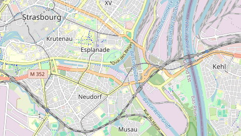 Carte de localisation de l'évènement