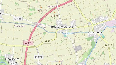 Carte de localisation de l'évènement