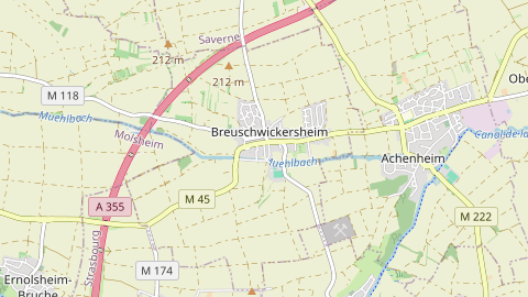 Carte de localisation de l'évènement