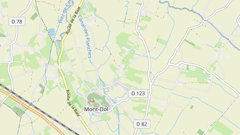 Carte de localisation de l'évènement