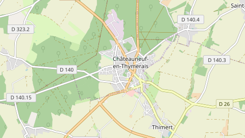 Carte de localisation de l'évènement