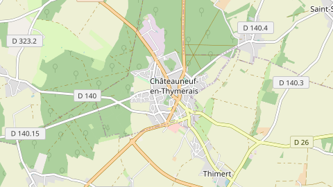 Carte de localisation de l'évènement