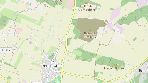 Carte de localisation de l'évènement