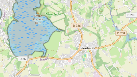Carte de localisation de l'évènement
