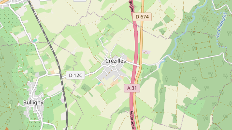 Carte de localisation de l'évènement