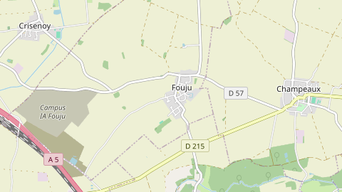 Carte de localisation de l'évènement
