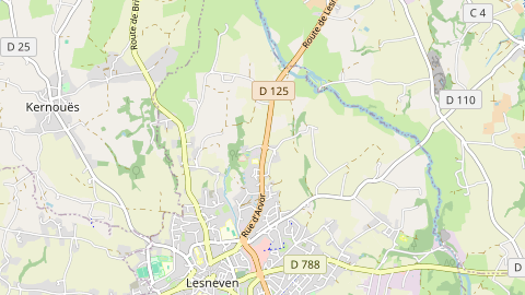Carte de localisation de l'évènement