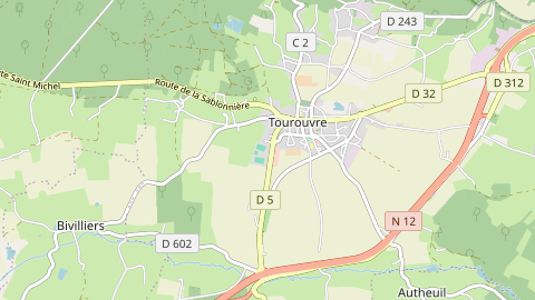 Carte de localisation de l'évènement