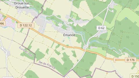 Carte de localisation de l'évènement
