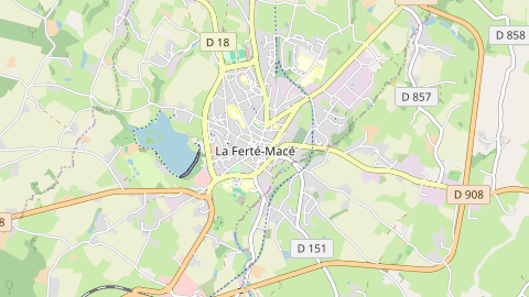 Carte de localisation de l'évènement