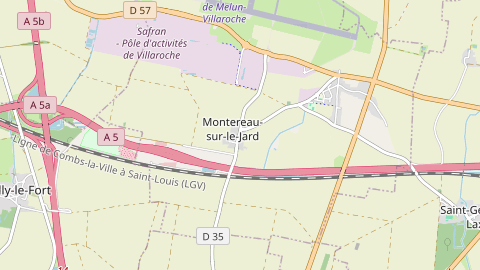 Carte de localisation de l'évènement