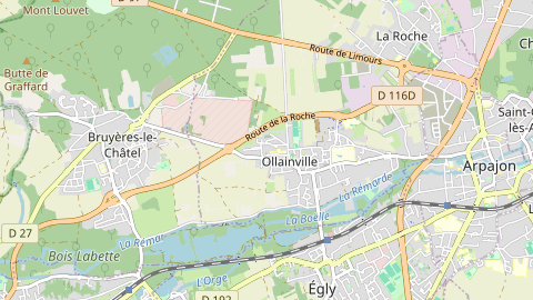 Carte de localisation de l'évènement