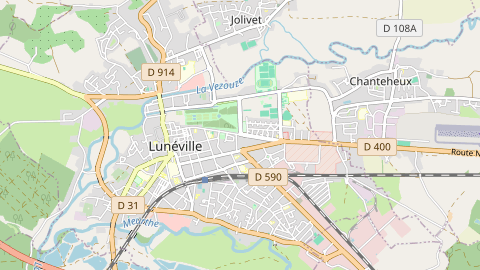 Carte de localisation de l'évènement