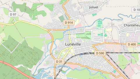 Carte de localisation de l'évènement