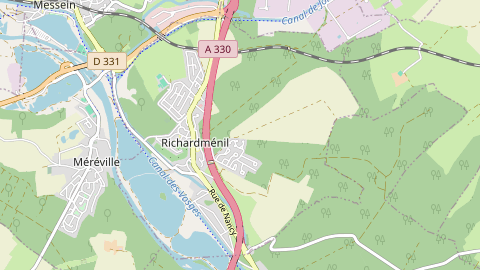 Carte de localisation de l'évènement