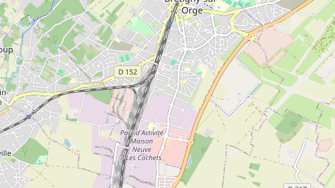 Carte de localisation de l'évènement