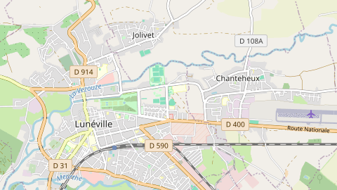 Carte de localisation de l'évènement