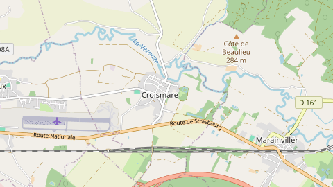 Carte de localisation de l'évènement