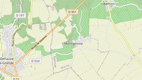 Carte de localisation de l'évènement