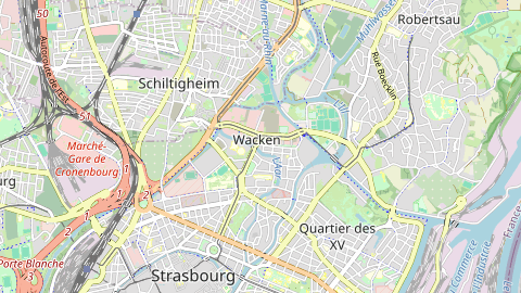 Carte de localisation de l'évènement