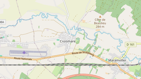 Carte de localisation de l'évènement