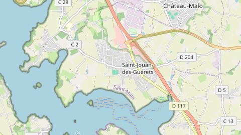 Carte de localisation de l'évènement