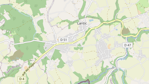 Carte de localisation de l'évènement