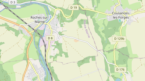 Carte de localisation de l'évènement