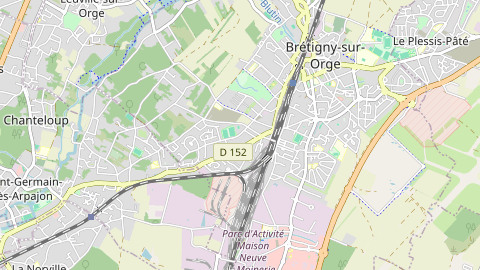 Carte de localisation de l'évènement