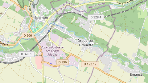 Carte de localisation de l'évènement
