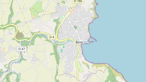 Carte de localisation de l'évènement