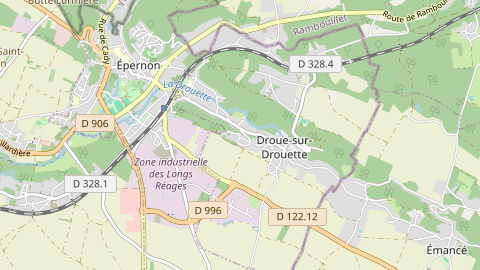 Carte de localisation de l'évènement