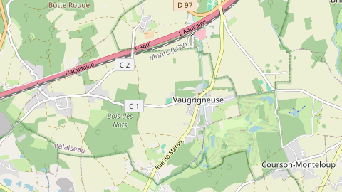 Carte de localisation de l'évènement