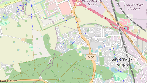 Carte de localisation de l'évènement