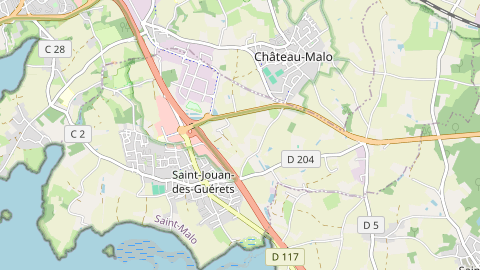 Carte de localisation de l'évènement