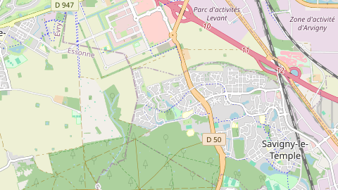 Carte de localisation de l'évènement