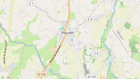 Carte de localisation de l'évènement