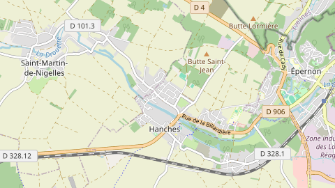 Carte de localisation de l'évènement