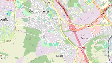 Carte de localisation de l'évènement