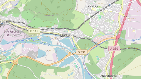 Carte de localisation de l'évènement