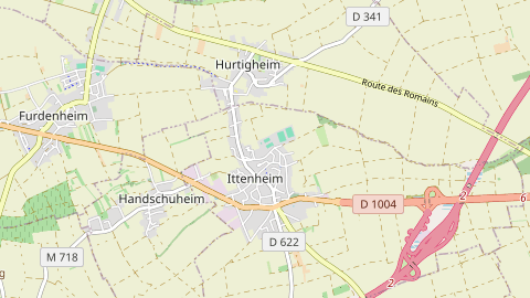 Carte de localisation de l'évènement