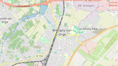 Carte de localisation de l'évènement