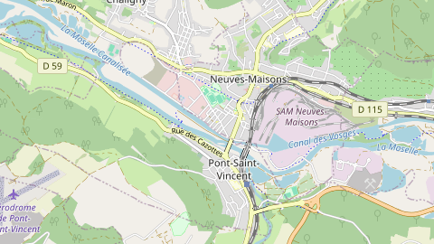 Carte de localisation de l'évènement