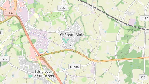 Carte de localisation de l'évènement