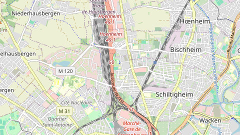 Carte de localisation de l'évènement